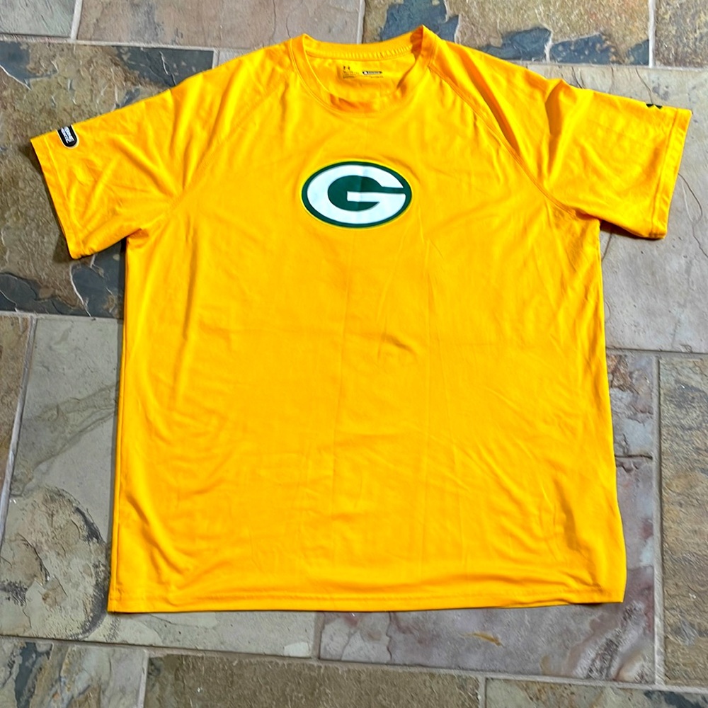 Under Armour Green Bay Packers Combine Authentic Shirt XL